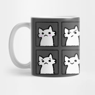 silly cat artwork for a boykisser Mug